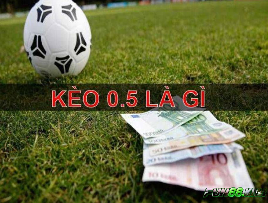 Cách đọc kèo bóng đá Fun88 với kèo chấp nửa trái như thế nào?