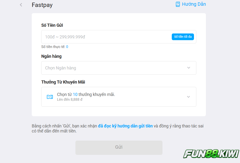 Hướng dẫn cách nạp tiền qua fast pay nhanh chóng