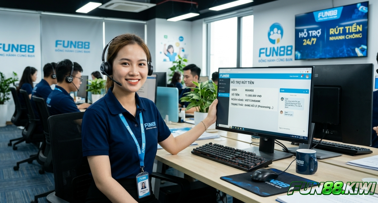 Người chơi cần làm gì khi rút tiền Fun88 bị chậm?