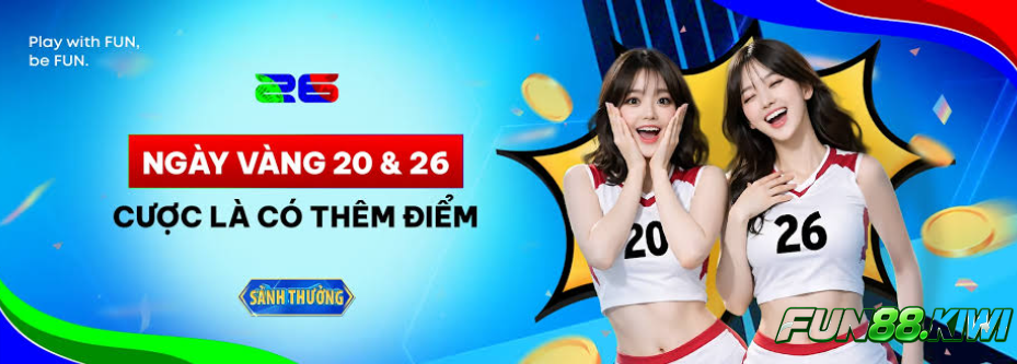 Điều kiện đăng ký Fun88