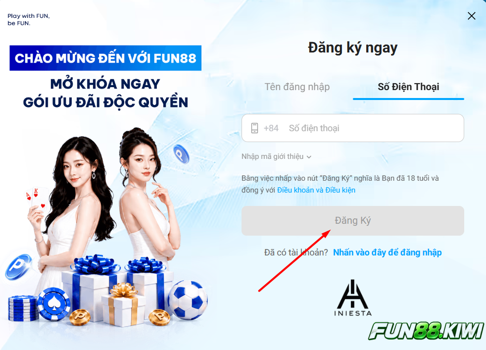 Xác nhận lệnh đăng ký tài khoản thành công 