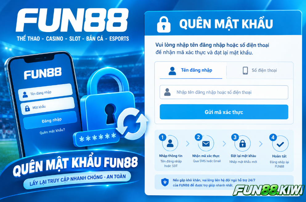 Khi quên mật khẩu người chơi cũng cần tạo mật khẩu mới