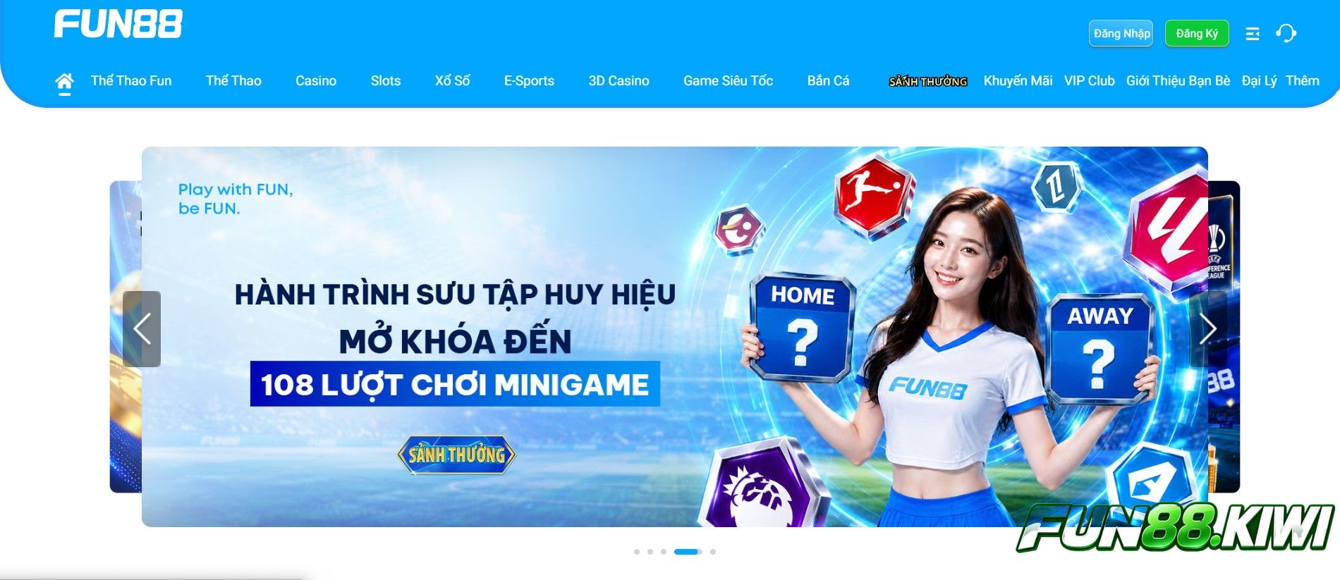 Nhà cái Fun88 có hệ thống domain dự phòng thay thế 