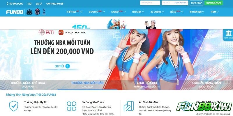 Nhà cái Fun88 Club luôn duy trì nhiều link thay thế