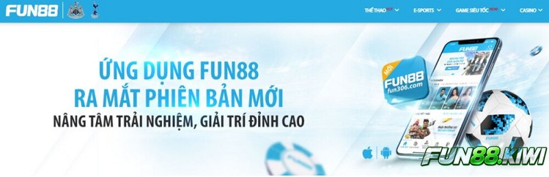 Tải app Fun88 cho điện thoại iOS