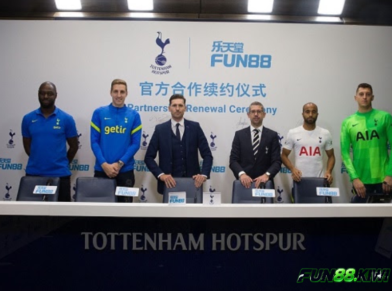 Thỏa thuận về hoạt động tương tác giữa Fun88 và Tottenham