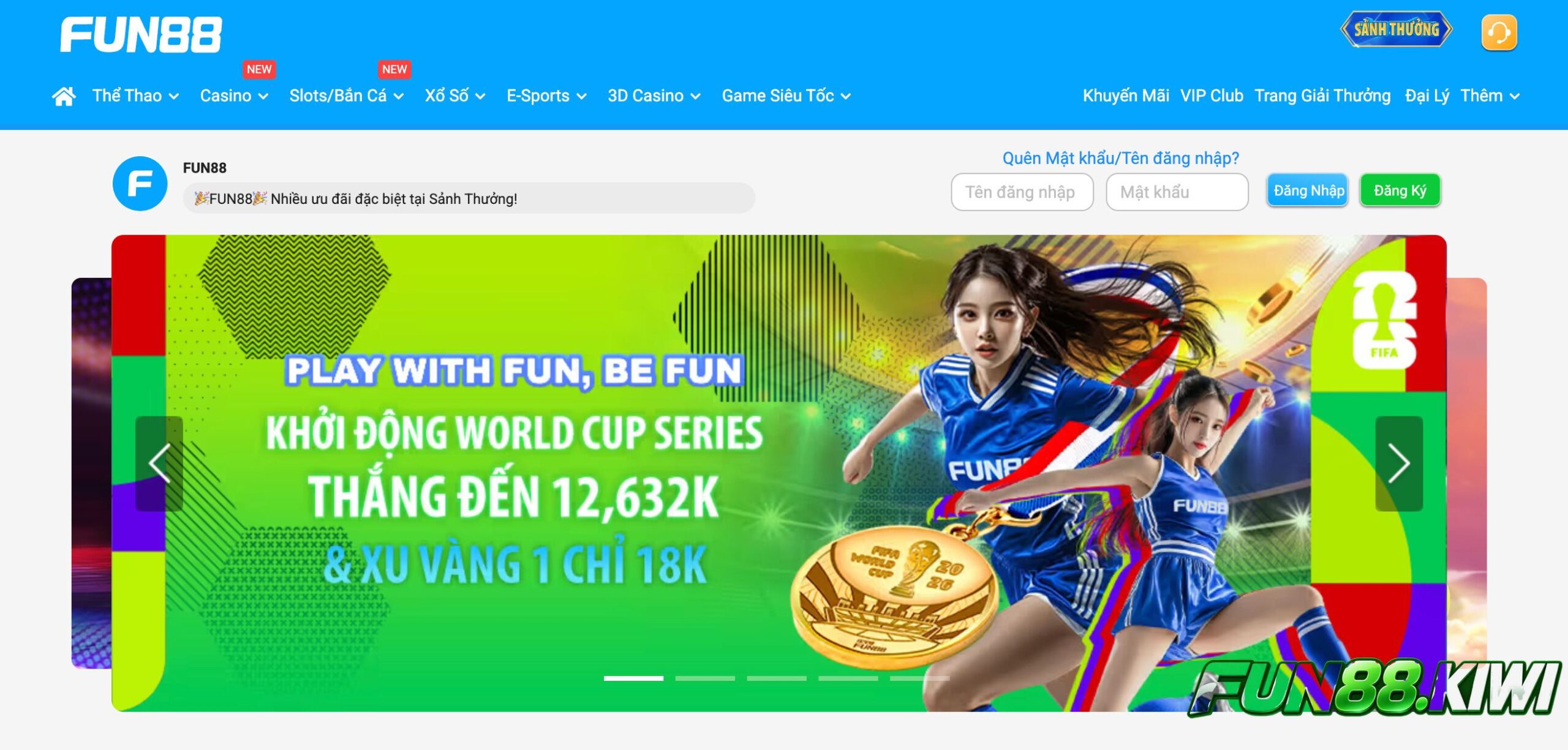 Fun88 Việt phát triển nội dung bằng tiếng Việt