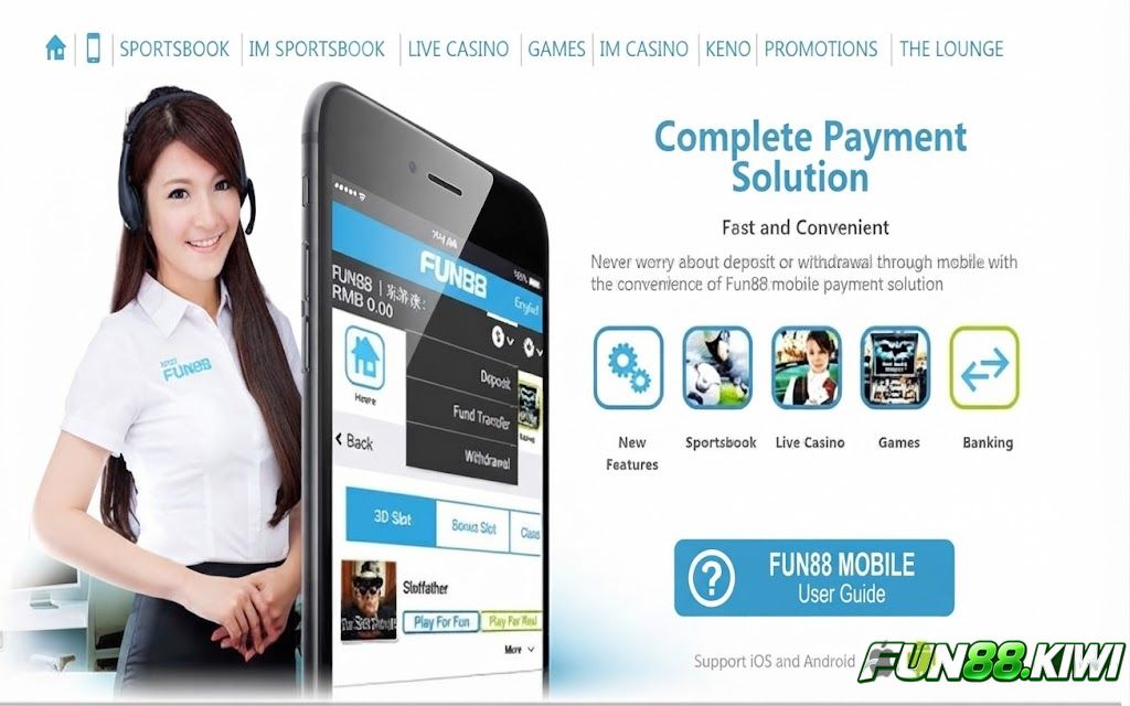 Link vào Fun88 tối ưu hóa giao diện cảm ứng