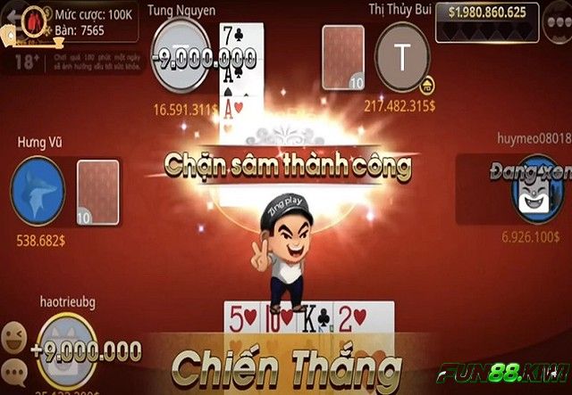 Tìm hiểu về luật chơi sâm lốc Fun88