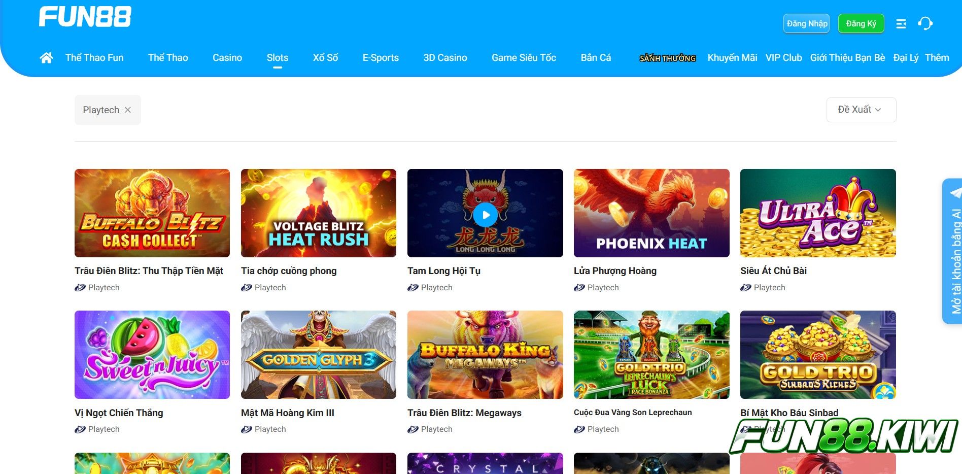 Playtech là nhà phát triển game Slot lâu đời