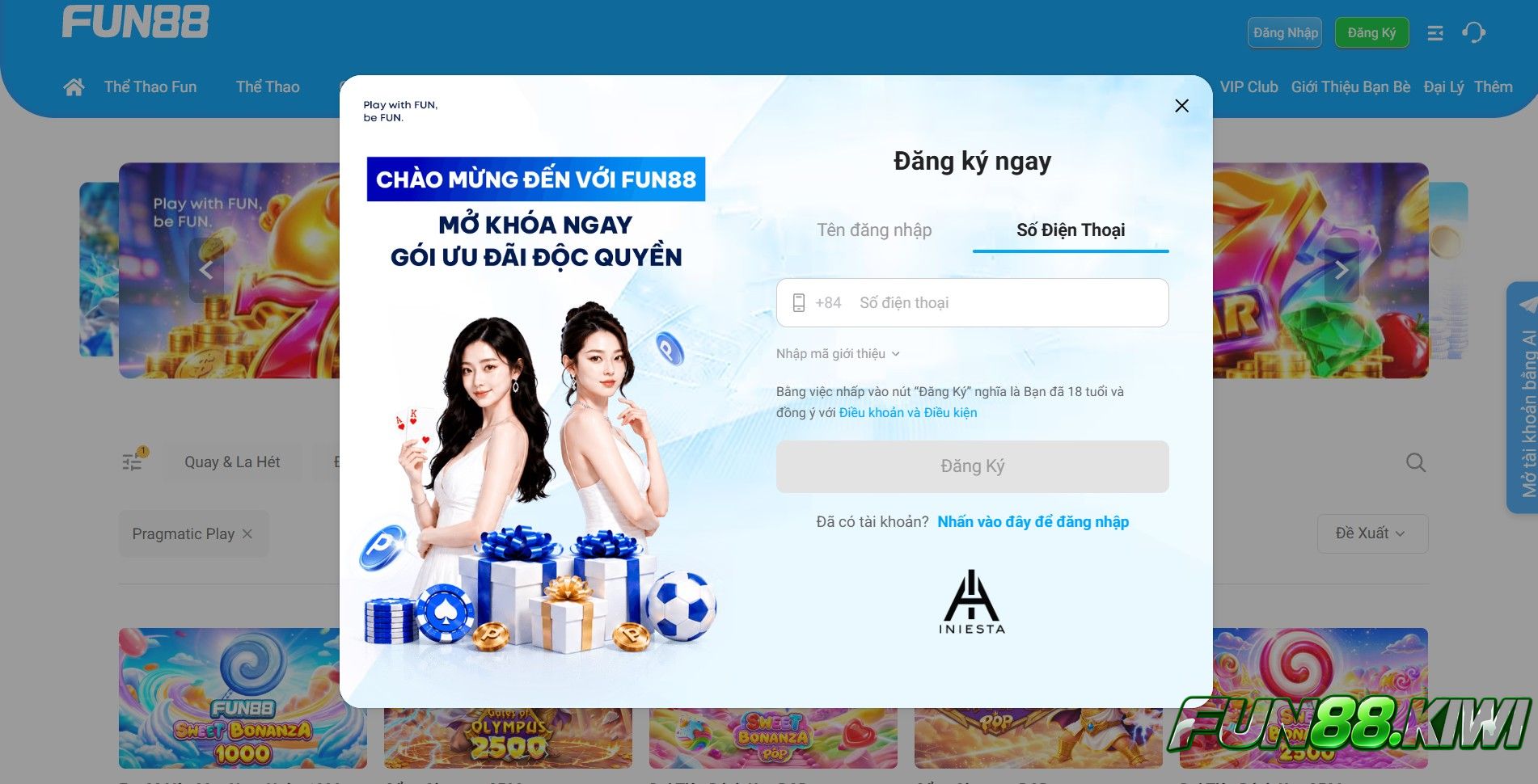 Hướng dẫn quay hũ nhận thưởng Slot Game Fun88