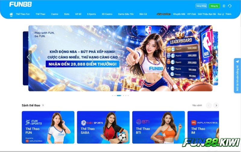 Hội viên truy cập đúng trang nhà cái trước khi tải Fun88 cho iphone