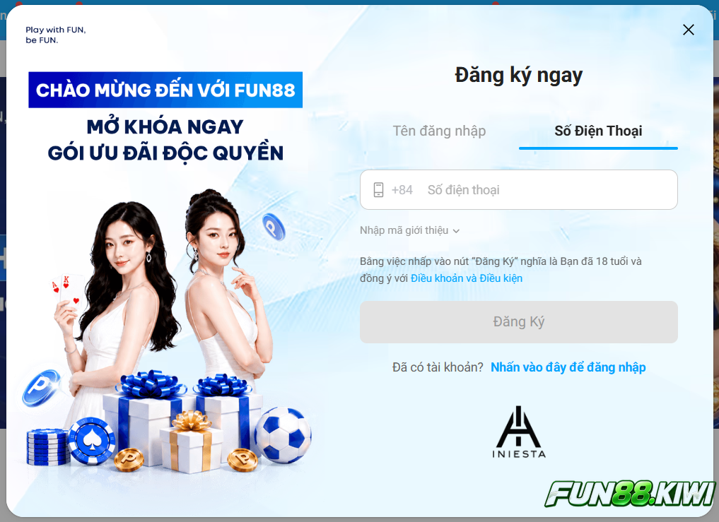Người chơi không nên tạo nhiều tài khoản tại Fun88 