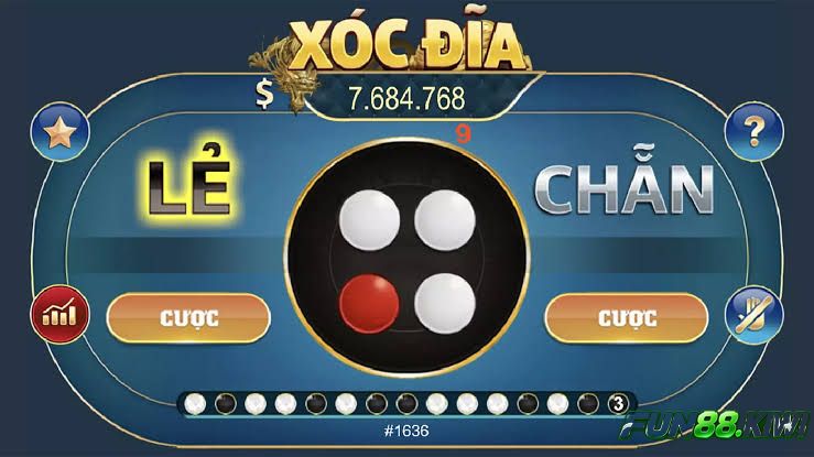 Quy tắc cửa chẵn cửa lẻ trong Xóc đĩa Fun88 