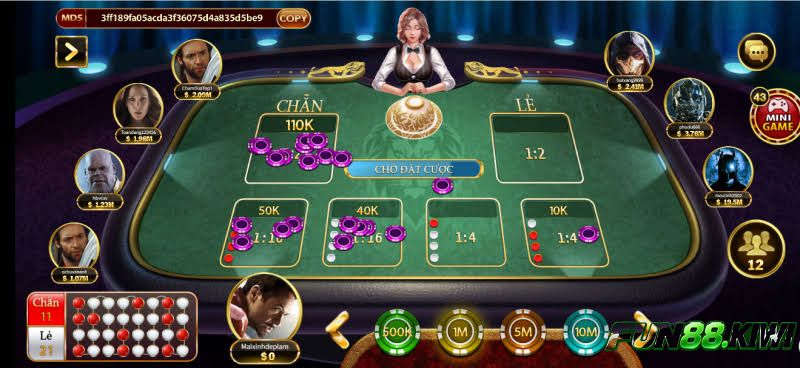 Quy tắc cược cửa chẵn và cửa lẻ trong Xóc đĩa 